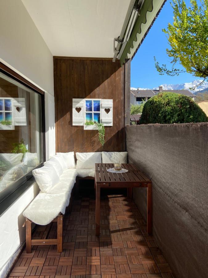 Puppi' s Nest mit Alpspitzblick in Garmisch- Partenkirchen Exterior foto